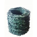 pvc-coated barbed wire